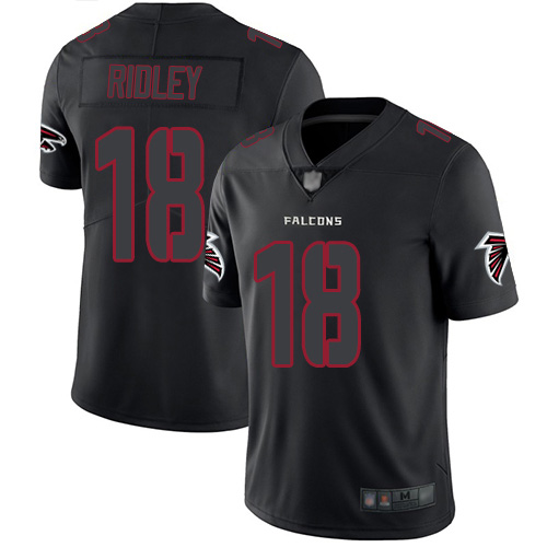 Atlanta Falcons Limited Black Men Calvin Ridley Jersey NFL Football #18 Rush Impact